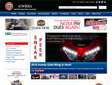 Tablet Screenshot of gwrra.org